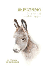 Laden Sie das Bild in den Galerie-Viewer, Geburtstagskalender mit den schönsten Tieren