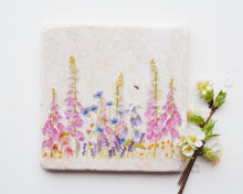 Laden Sie das Bild in den Galerie-Viewer, Bild auf Stein "Zauberhafte Juniwiese"