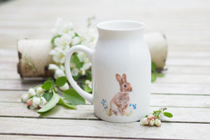 Milchkännchen/Vase "Kleines Häschen"