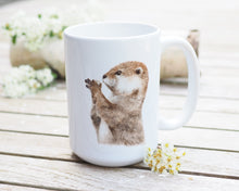 Laden Sie das Bild in den Galerie-Viewer, Große Teetasse "Niedlicher Otter"