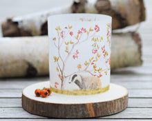 Laden Sie das Bild in den Galerie-Viewer, Windlicht Tischdeko "Tiere im Herbstwald"