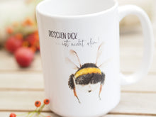 Laden Sie das Bild in den Galerie-Viewer, Große Teetasse "Bisschen dick ist gar nicht slim"