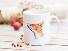 Laden Sie das Bild in den Galerie-Viewer, Feine Keramiktasse "Schnupperfuchs"