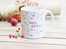 Laden Sie das Bild in den Galerie-Viewer, Feine Keramiktasse "Moingiorno" mit Blüten