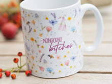 Laden Sie das Bild in den Galerie-Viewer, Feine Keramiktasse "Moingiorno" mit Blüten