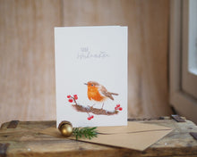 Laden Sie das Bild in den Galerie-Viewer, Schönes Weihnachtskarten-Set "5 x Frohe Weihnachten"