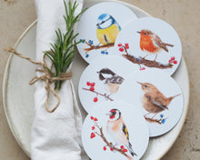 Laden Sie das Bild in den Galerie-Viewer, Papiergirlande "Schönste Gartenvögel"