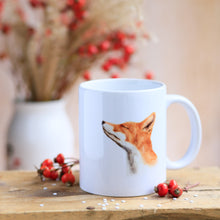 Laden Sie das Bild in den Galerie-Viewer, Feine Keramiktasse "Schnupperfuchs"