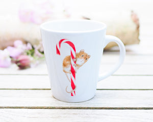 Konische Tasse "Freche Maus und Zuckerstange"