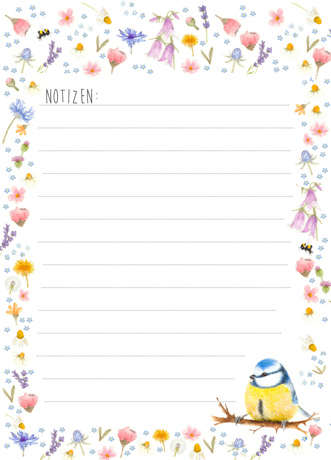 Notizblock / To-Do- Liste / Einkaufsliste 