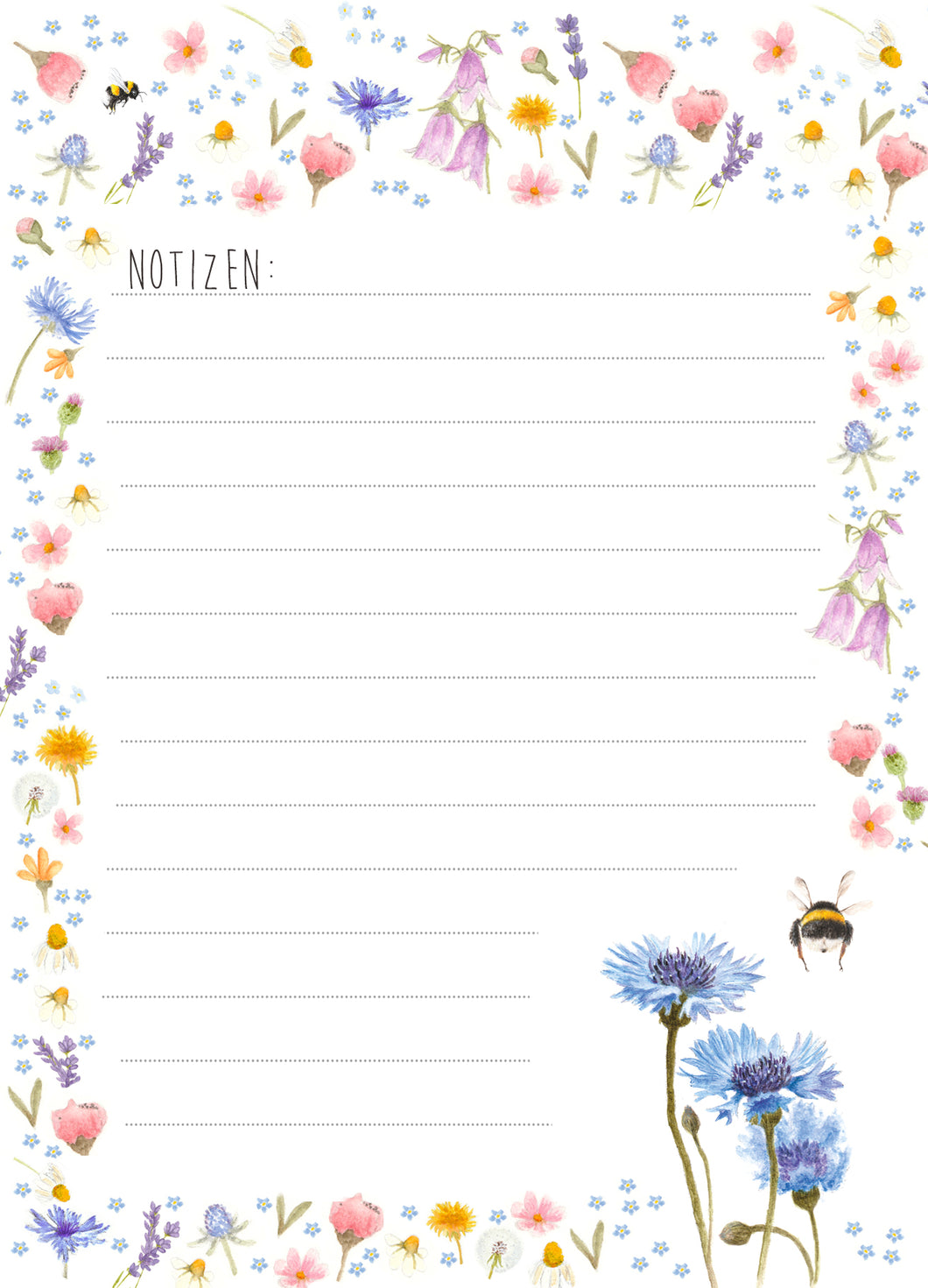 Notizblock / To-Do- Liste / Einkaufsliste 