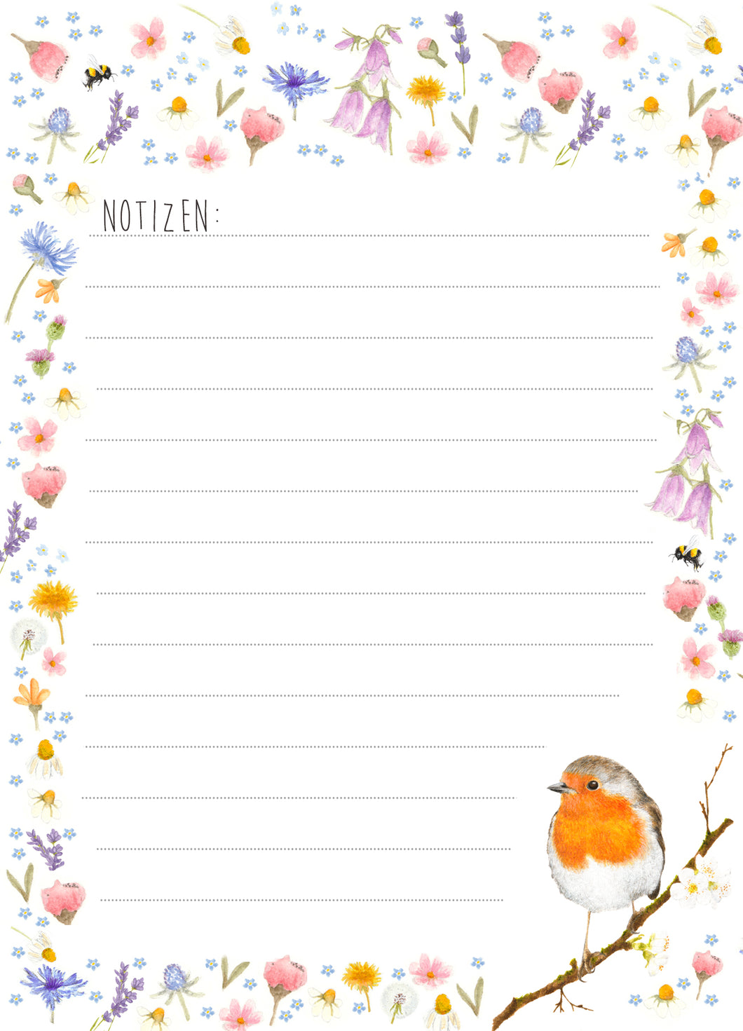 Notizblock / To-Do- Liste / Einkaufsliste 