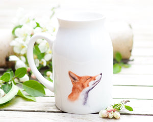 Milchkännchen/Vase "Schnupperfuchs"