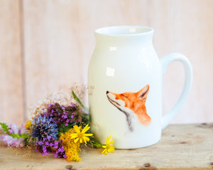 Milchkännchen/Vase "Schnupperfuchs"