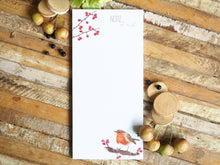 Laden Sie das Bild in den Galerie-Viewer, Notizblock mit handgemaltem Tier- oder Blumenmotiv, liebevoll gestaltet auf feinem Papier
