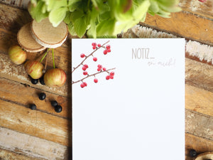 Notizblock "Schönes Rotkehlchen"