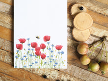 Laden Sie das Bild in den Galerie-Viewer, Notizblock mit handgemaltem Tier- oder Blumenmotiv, liebevoll gestaltet auf feinem Papier
