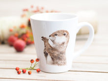 Laden Sie das Bild in den Galerie-Viewer, Konische Tasse &quot;Niedlicher Otter&quot;
