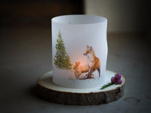 Laden Sie das Bild in den Galerie-Viewer, Windlicht Tischdeko &quot;Fuchs und Hase&quot;
