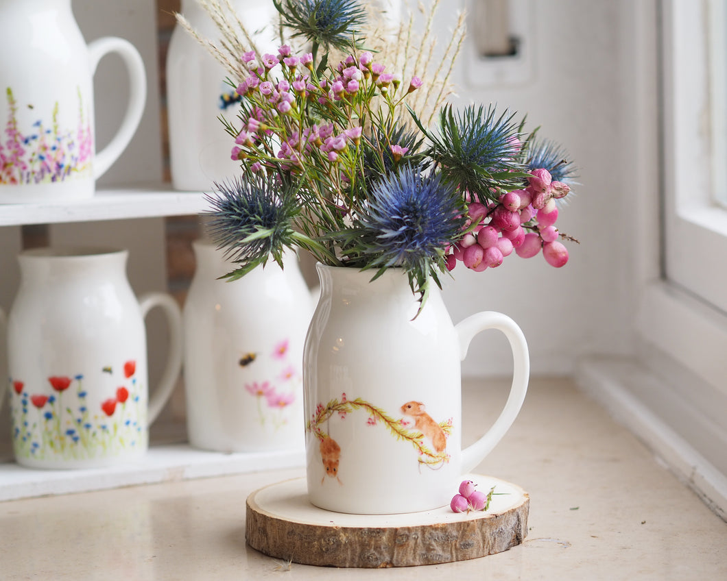 Vase Milchkännchen Mäuse