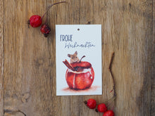 Laden Sie das Bild in den Galerie-Viewer, 8x Geschenkeanhänger im Set "Frohe Weihnachten"
