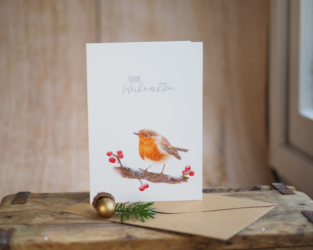 Schönes Weihnachtskarten-Set 