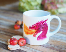 Laden Sie das Bild in den Galerie-Viewer, Kindertasse &quot;Rubindrache&quot;
