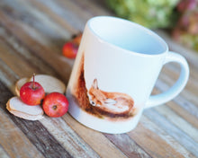 Laden Sie das Bild in den Galerie-Viewer, Kindertasse &quot;Schlafender Fuchs&quot;
